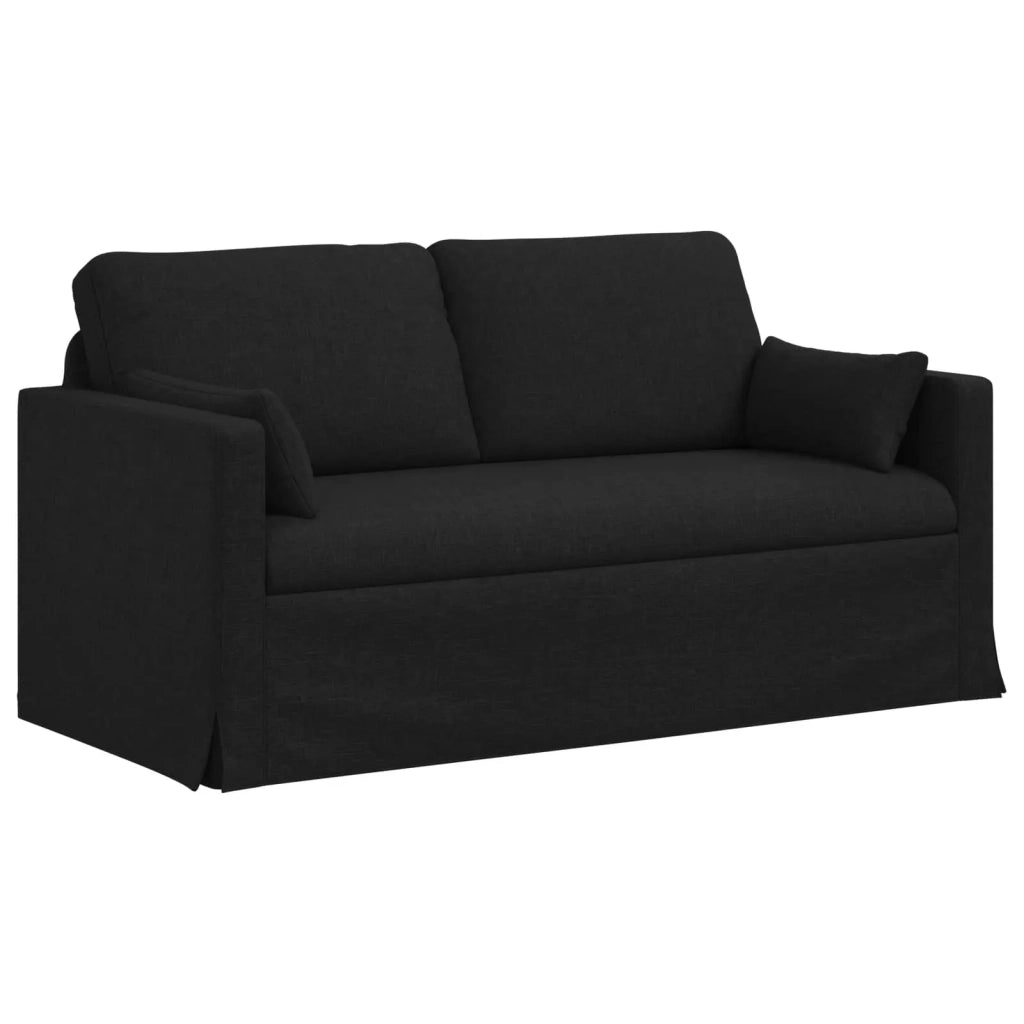 Divano Nero 158 x 78 x 80 cm Tessuto