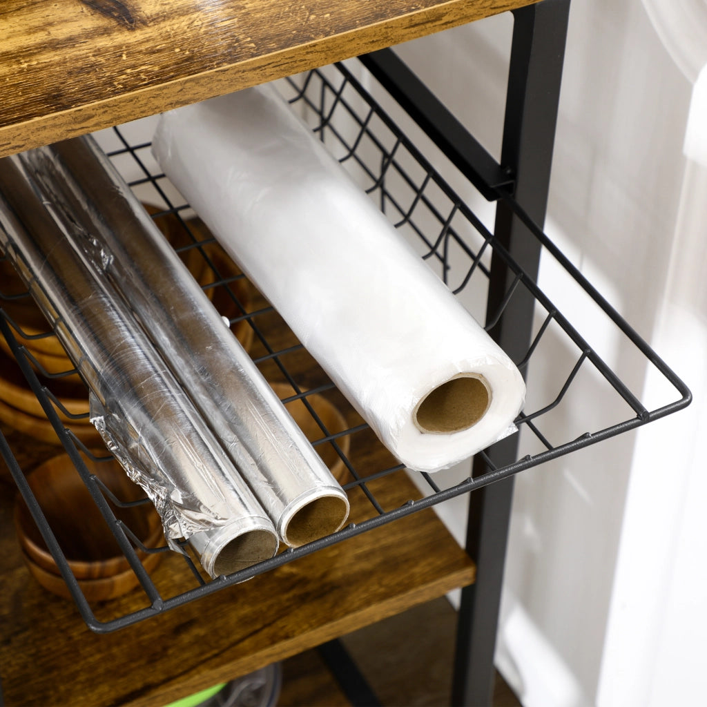 Mobile da Ingresso con Ripiani e Presa USB ¨C Minimal ¨C 90x40x83cm