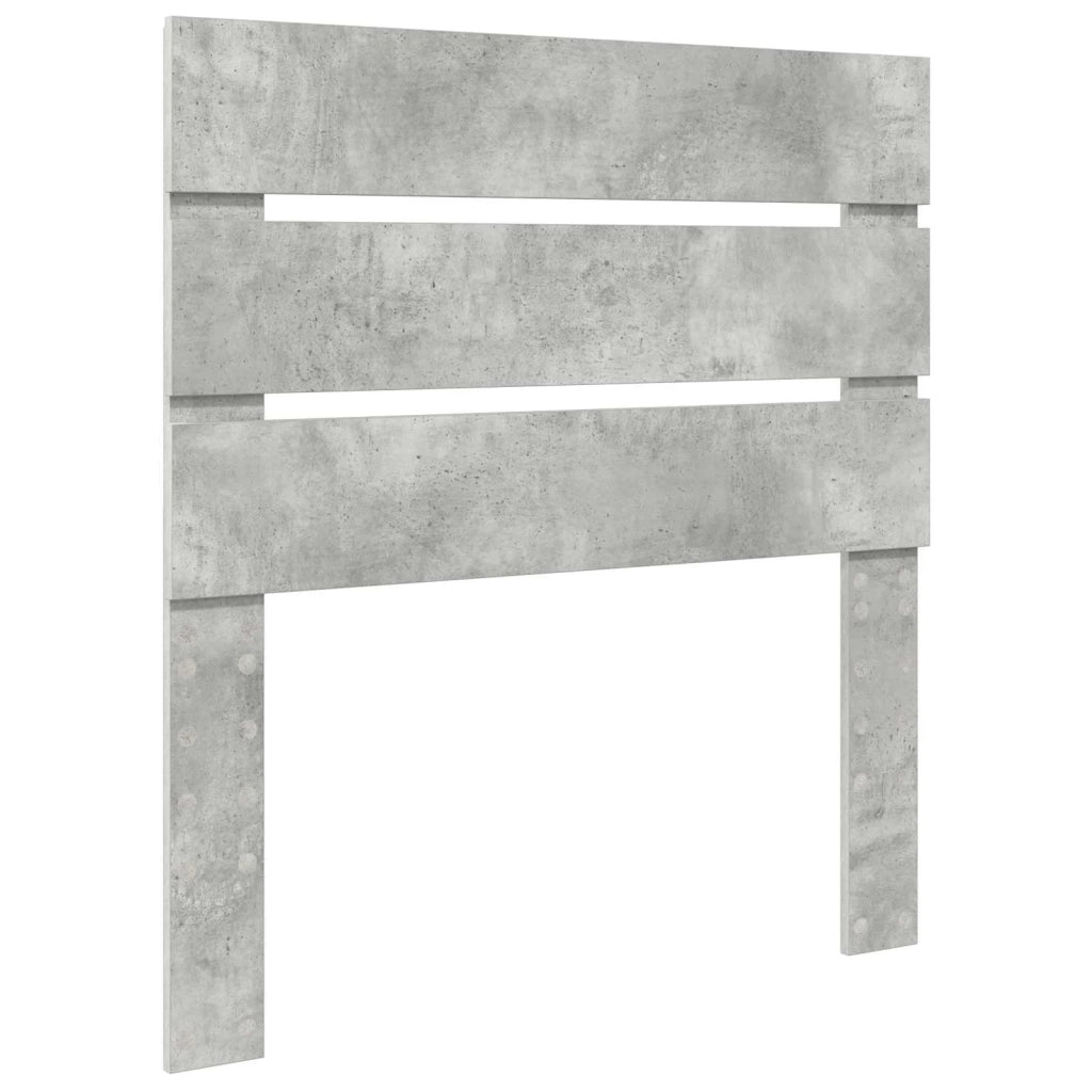 Testiera | Testata Grigio cemento Legno multistrato