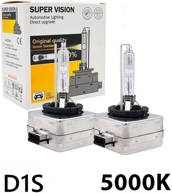 Fari D1S 5000K (lotto 2 pezzi) Luce intensa bianca / Fari grandi / Fari diurni / Fari anteriori / Fari / Fari autoluce / Fari autoluce / Luce del veicolo / Fari D1S originali