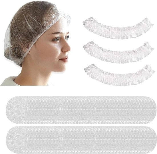 Set di 100 capi doccia per uomo e donna - Ideale per hotel, spa e parrucchiere