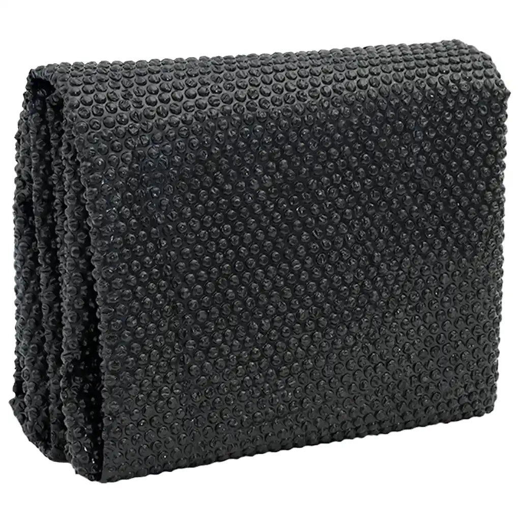 Pellicola Galleggiante Solare PE Piscina 500x300 cm Nero e Blu CFW9318318