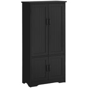 Armadio da cucina con 2 ante e 3 ripiani ¨C zephmum ¨C MDF nero