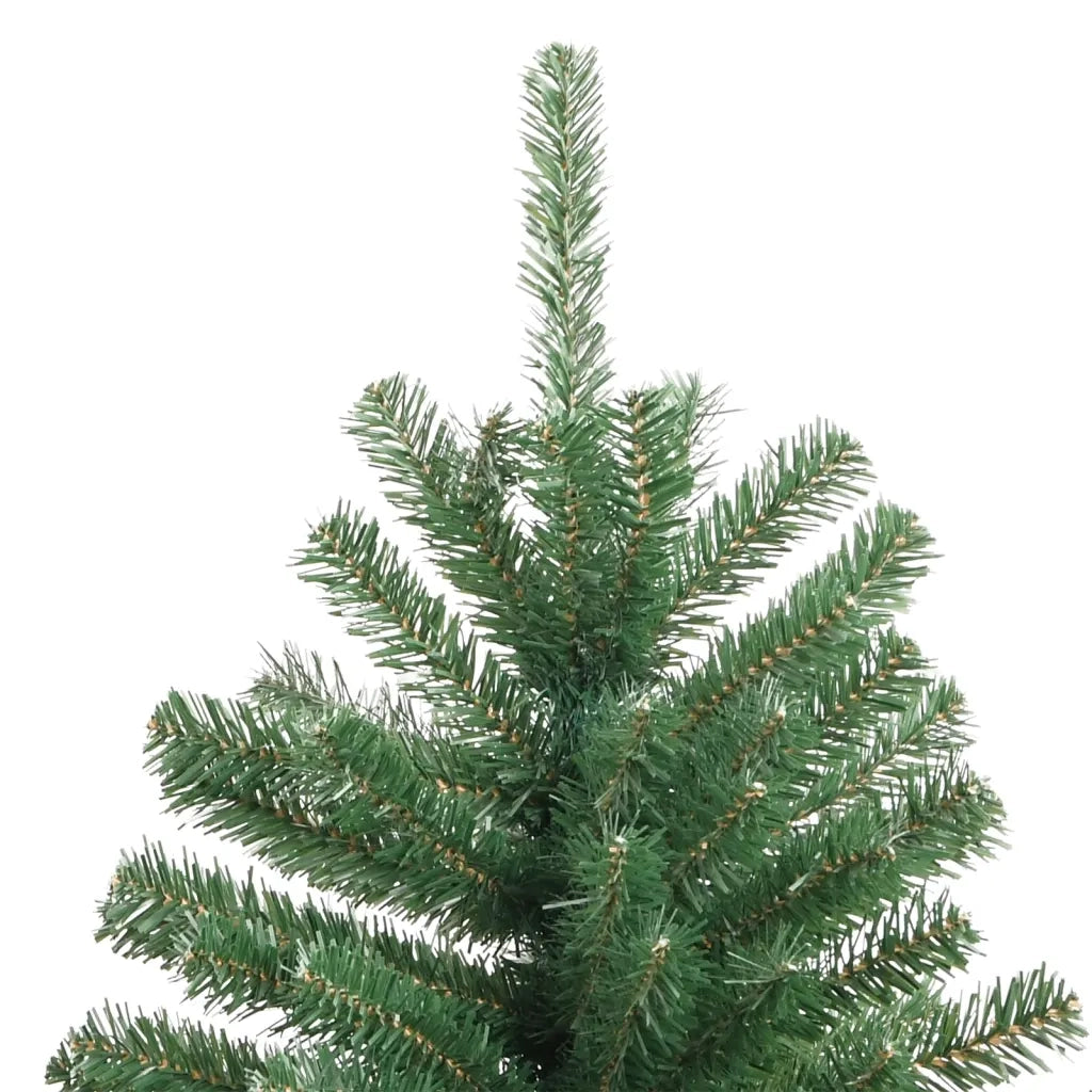 Albero di Natale Artificiale Incernierato con Base Verde 240 cm 356769