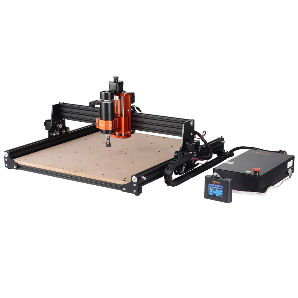 Kit Pantografo CNC Router 3 Assi 300W S4040 per Fresatura e Incisione Legno 400x400x60mm Controllo GRBL per Fai da Te e Officina