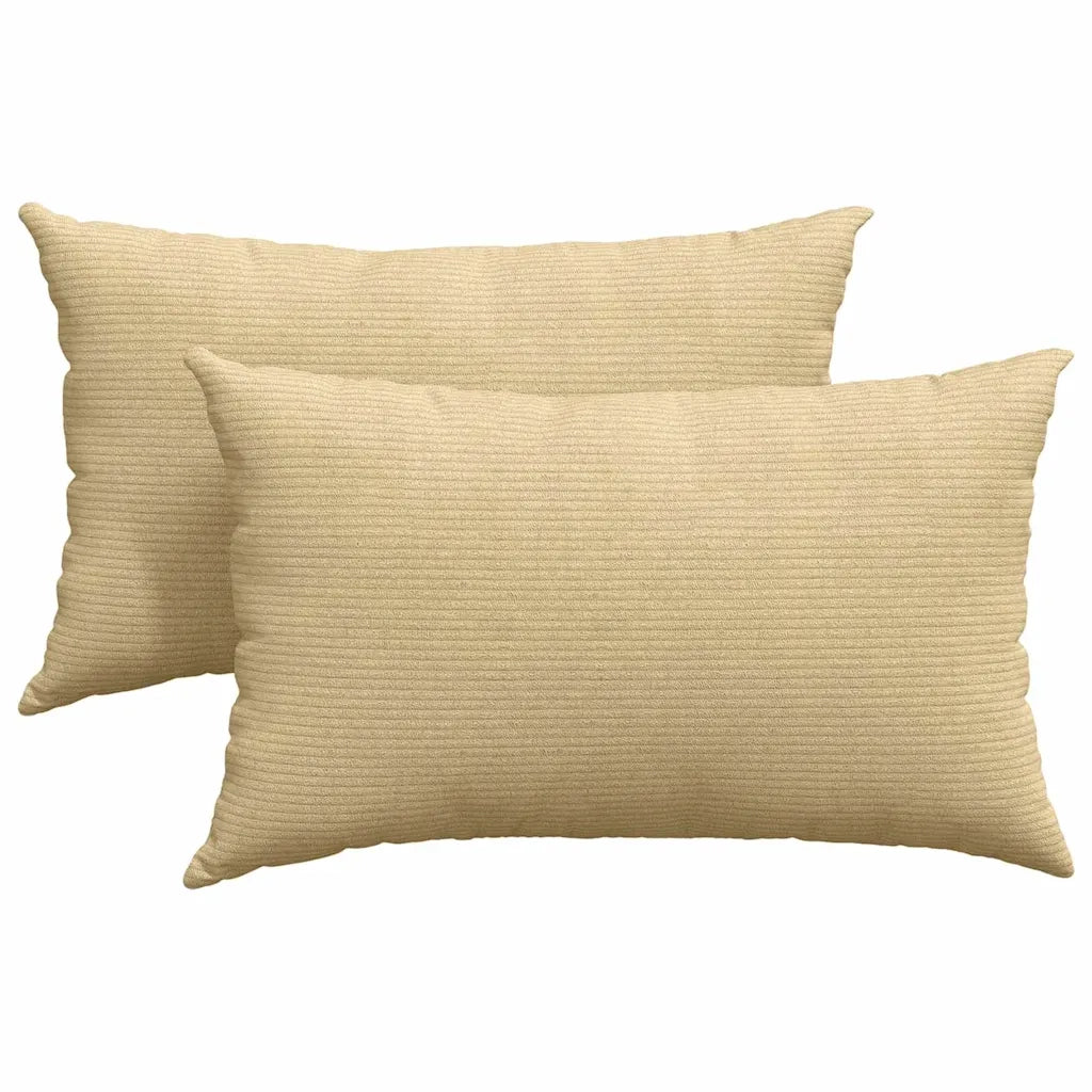 Cuscini da Divano 2 pcs Grigio Verde 50 x 30 cm 42013649