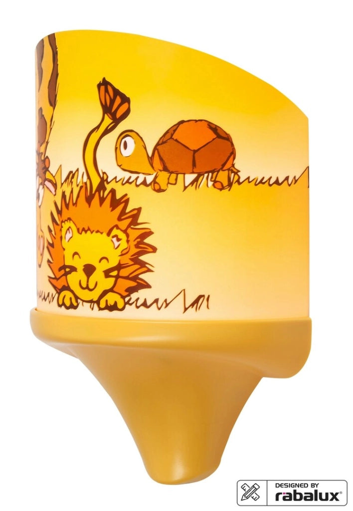 Applique bimbi da parete Leon Rabalux 4571 E14 multicolore