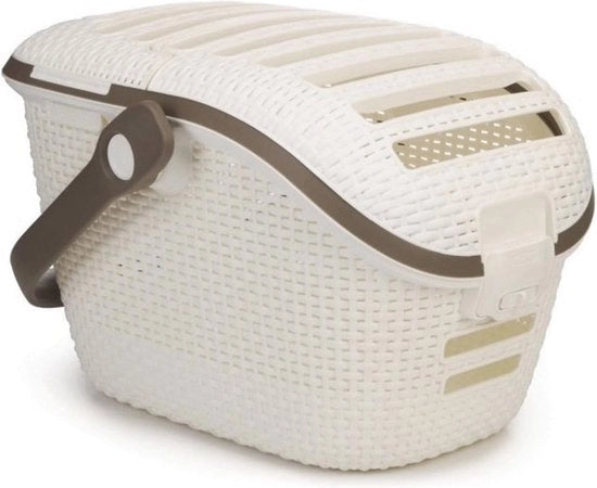 Casa per Animali in Stile Rattan Dimensioni 51x38x33 cm
