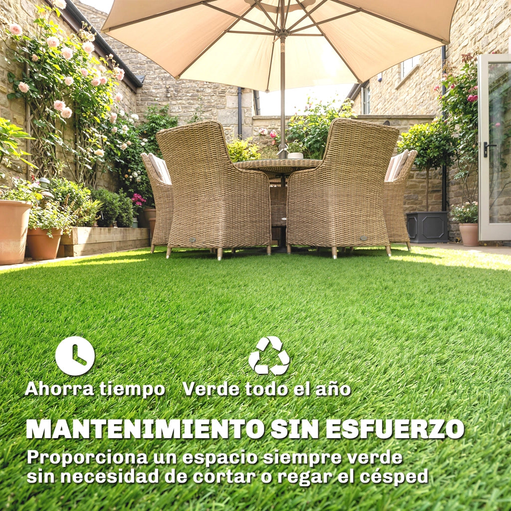 Tappeto Erba Sintetica ¨C Minimal ¨C 1x4 m, 10 mm, Verde