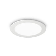 Faretto Da Incasso Moderno Groove Alluminio Bianco Led 20W 3000K D16,8Cm