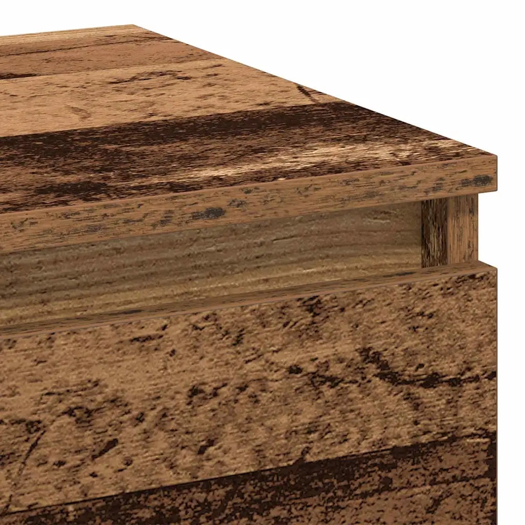 Armadio da Notte 2 pcs Legno vecchio 40 x 35 x 50 cm 863463