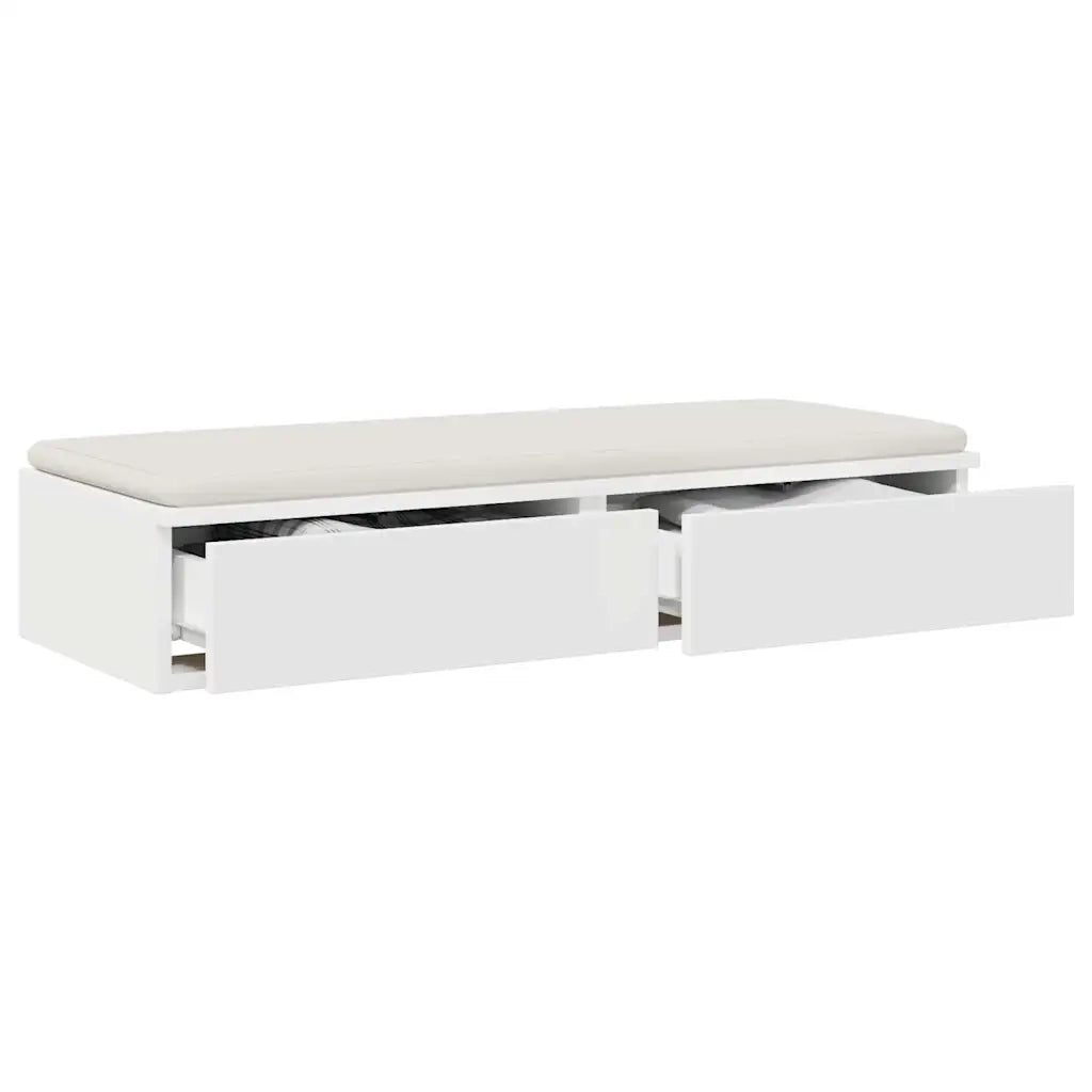 Cassetti per letto Bianco 80 x 36,5 x 16,5 cm Legno multistrato 866923