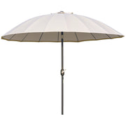 Ombrellone da Giardino 2.5x2.5m ¨C Minimal ¨C Crema