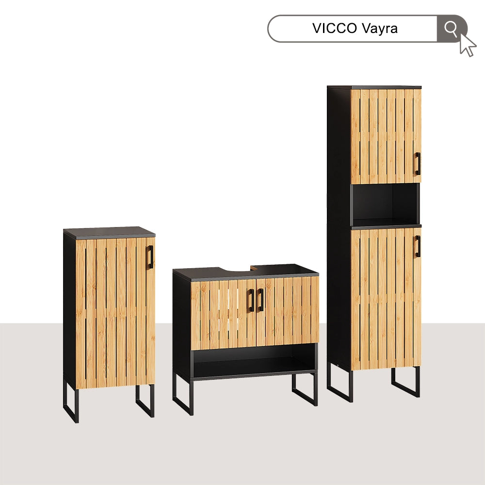 Vicco Mobiletto midi Bambù 35 x 81 cm