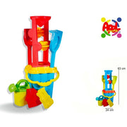 Trade Shop - Set Da Spiaggia Con Secchiello Mulino Palette Innaffiatoio Gioco Per Bambini -
