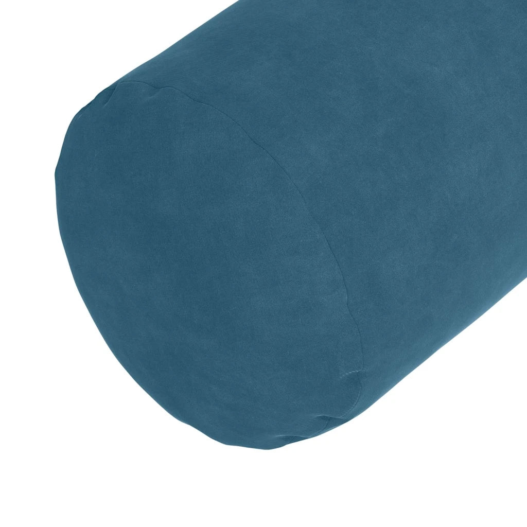 Cuscini a rullo 2 pcs Blu Ø 25 x 70 cm Tessuto in Cords 42014327