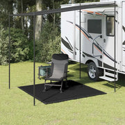 Tappeto da Tenda 200x200 cm Nero 310776