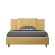 Letto Matrimoniale Large 180x210 cm con Rete Appia Ocra