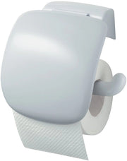 Papierroll holder con coperchio, bianco