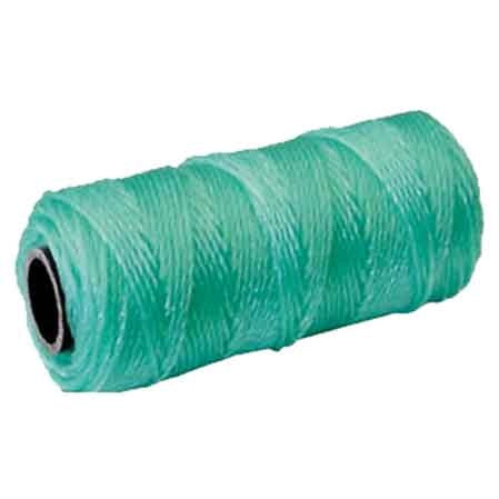 FILO DA MURATORE POLIETILENE VERDE 250 mt - 6 pezzi