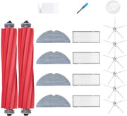 Set di accessori di riserva per robot aspirapolvere S7 - 4 Filtro - 6 Spazzole laterali - 4 Veloci aspirapolvere - 1 Spazzola principale - Pulizia con alta capacità di assorbimento d'acqua - Robot aspirapolvere