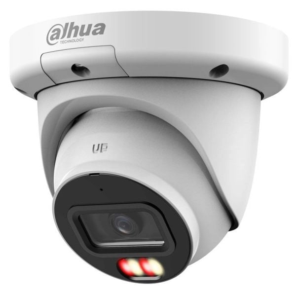 Camera ip 8mp eyeball 2.8mm ai icr ir30m smart dual light ip67 vdc/poe - IPC-HDW3849QM-S-IL