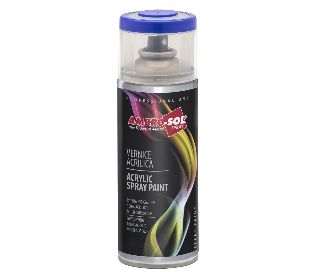 BOMBOLETTA SPRAY ACRILICO UNIVERSALE 400 ML Grigio ghiaia - 6 pezzi- AMBROSOL