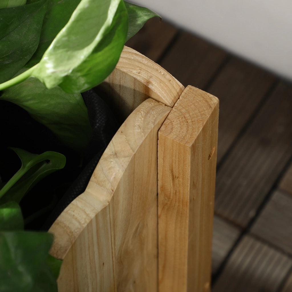 Fioriera da Esterno Verticale in Legno ¨C Minimal ¨C 86x30x50 cm