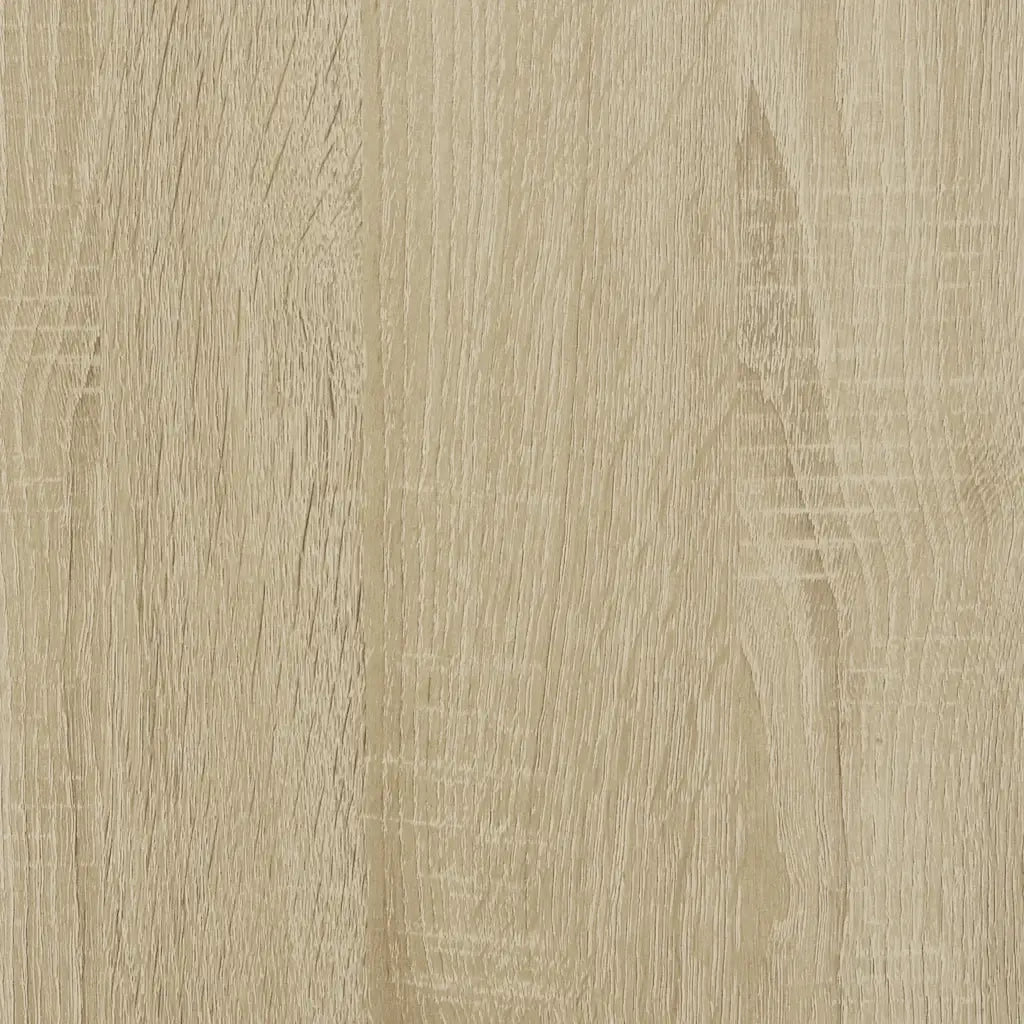 Mobile porta TV in stile industriale con ampio spazio contenitivo 270 x 40 x 46 cm realizzato in legno composito di rovere Sonoma 02_0055623