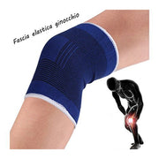 Trade Shop - Ginocchiera Compressione In Fibra Di Rame Fascia Tutore Copper Care For Knee -