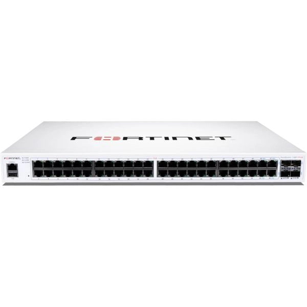 Fortiswitch-148f-fpoe switch l2+ man. con 48 p. ge + 4 p. sfp+ power budget fino a 740w - FS-148F-FPOE