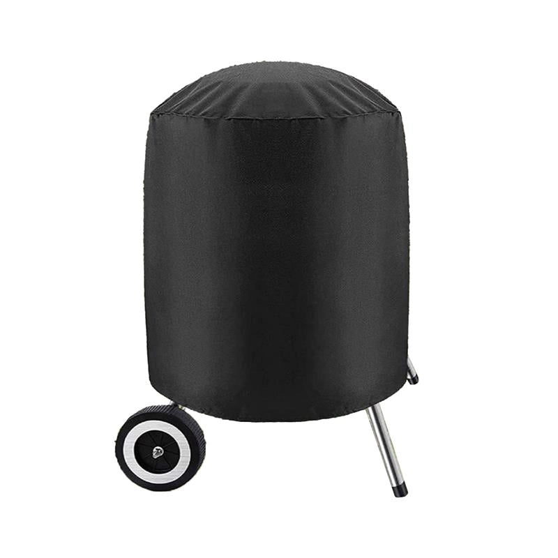 MA MAISON COPERTURA PROTETTIVA PER BARBECUE TONDO WATERPROOF CORDINO REGOLABILE COLORE NERO 75X80 H CM