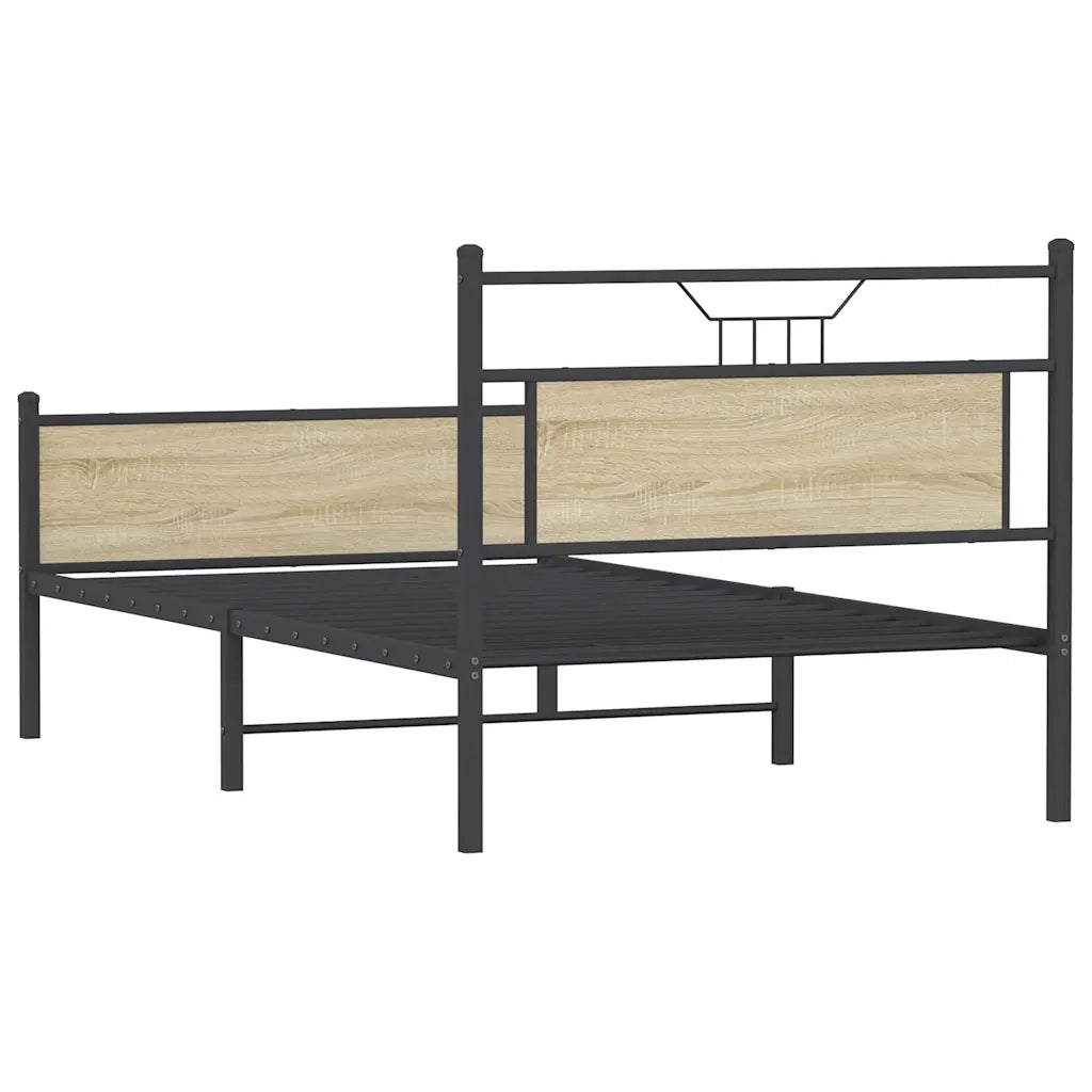 Giroletto senza Materasso Rovere Sonoma 107x203cm in Truciolato 4106976