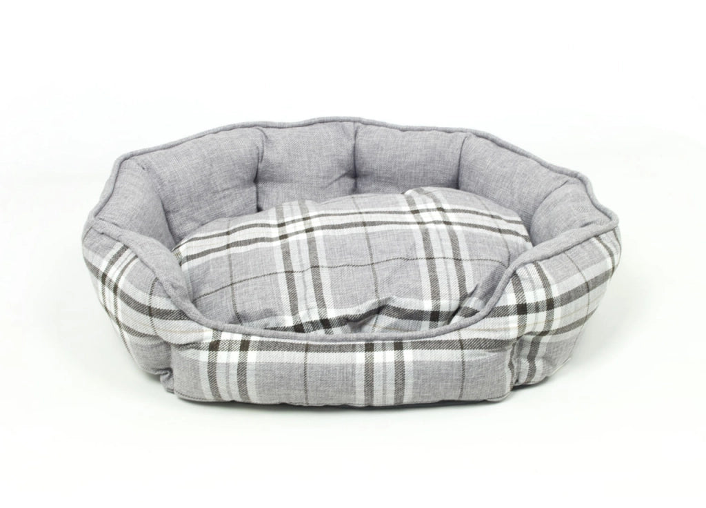 Cuccia Cane Gatto Letto Cuscino Per Animali Materasso Morbido Vari Modelli - Cuccia - Tartan