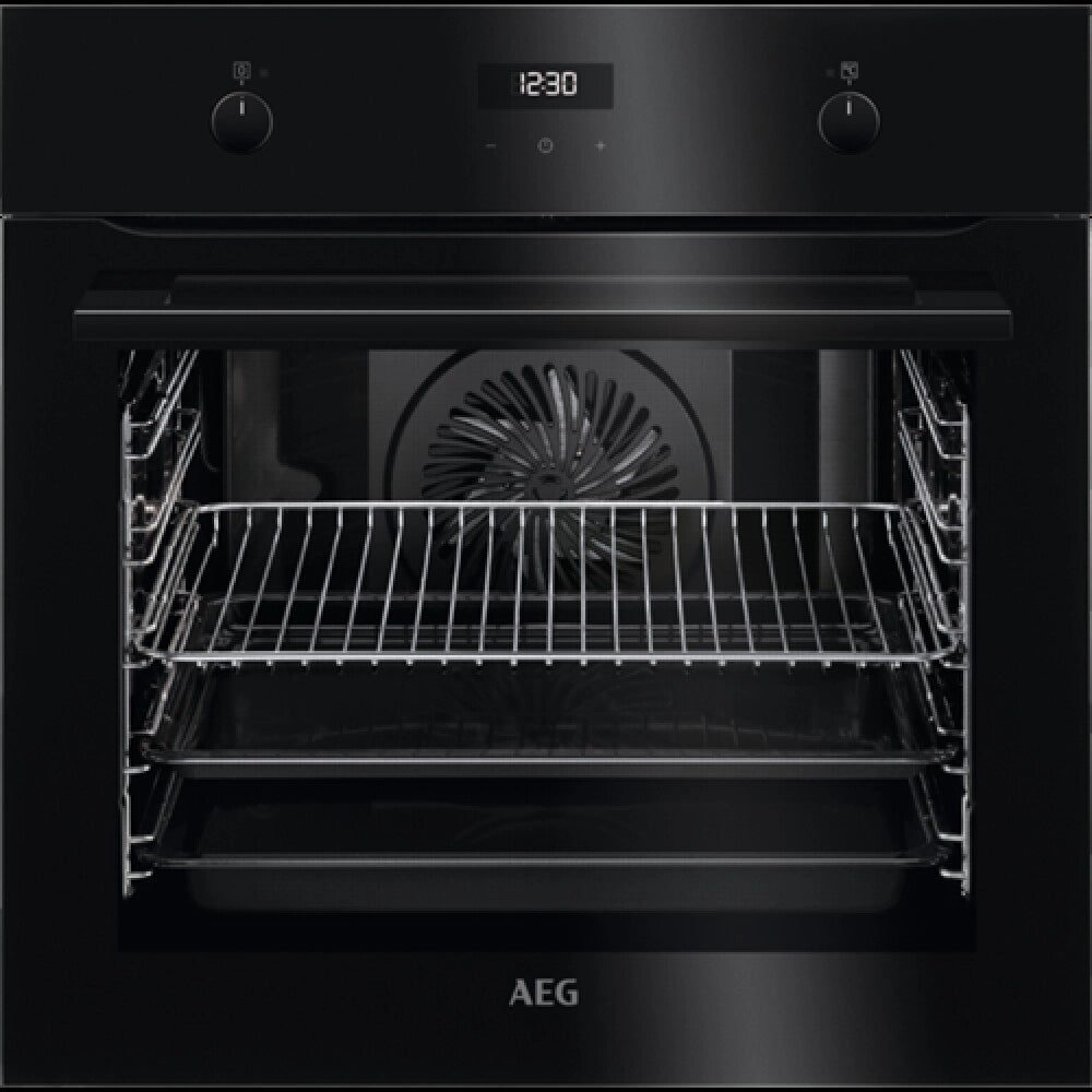 Aeg bek435060b forno elettrico ventilato multifunzione serie 6000 surroundcook 60 cm colore nero classe energetica a+