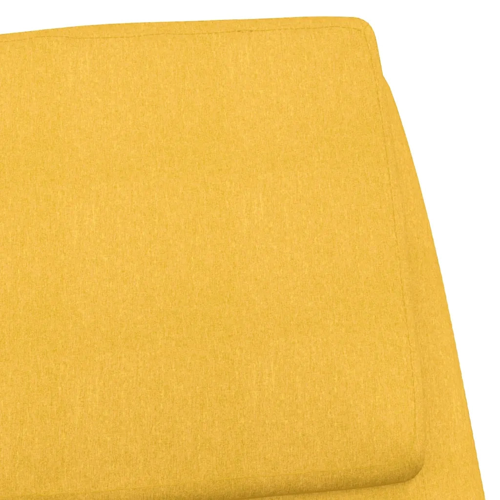 Poltrona Relax Giallo Senape in Tessuto 341319