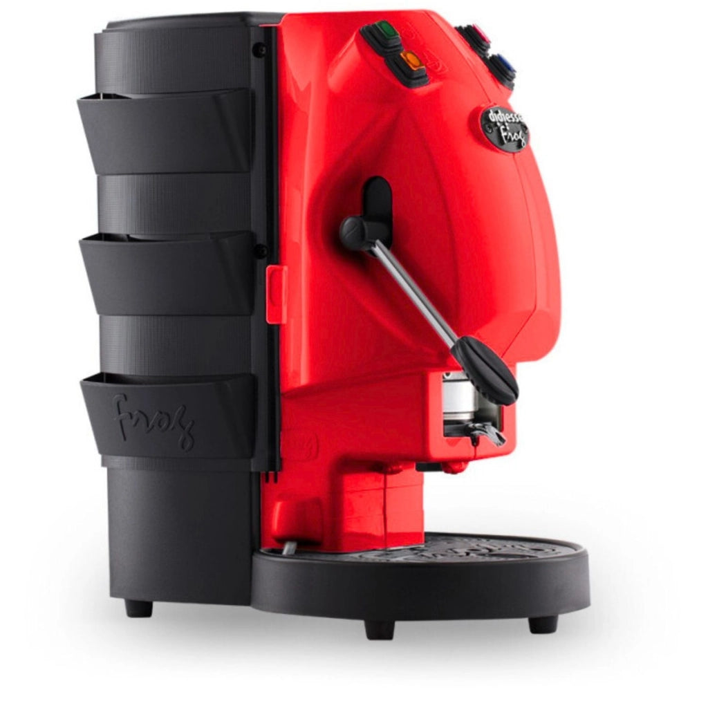 Frog Revolution Base Rosso Elettrico Macchina da Caffè Cialde 44mm LSC
