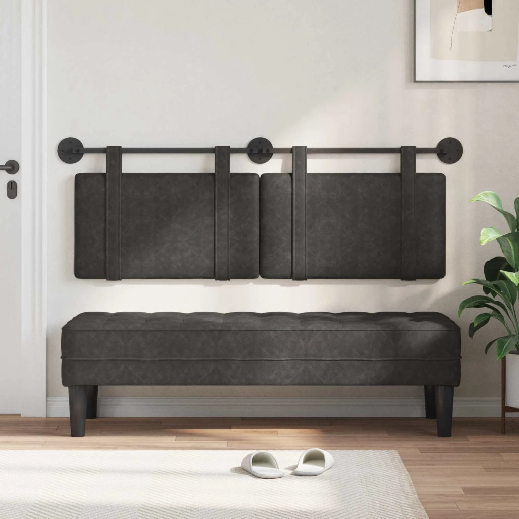 Testiera sospesa Nero PU Antico 42031418