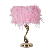 Lampadelle A Da Tavolo Cart Rosa cm ø 25x47