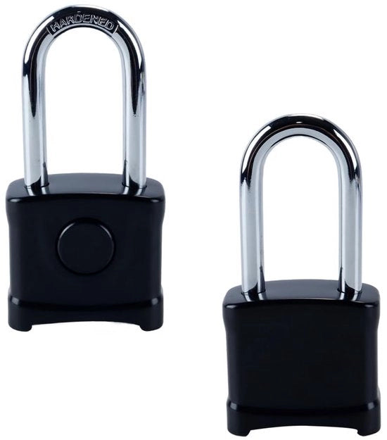 Slot di sicurezza esterno 4 cifre - Slot di sicurezza per portone - Slot di sicurezza per garage - Slot di sicurezza per capannone - Materiale: acciaio inox con guaina di protezione.