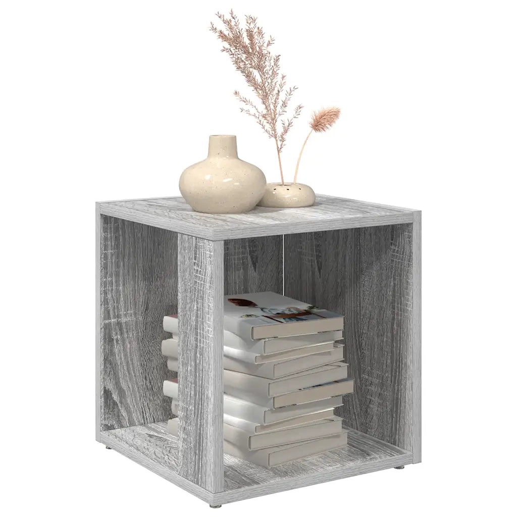 Tavolino salotto | Tavolino da caff¨¨ | Tavolino da Soggiorno Grigio Sonoma 33x33x34,5 cm Legno Multistrato