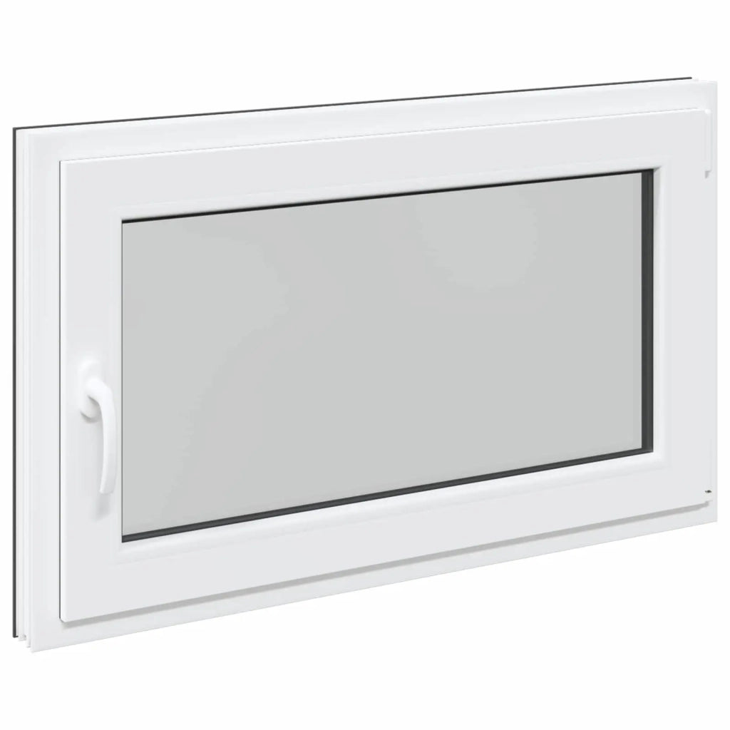 Finestra per Soffitta RISOR 100 x 70 cm PVC e Vetro Antracite 42047335