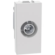Presa TV coassiale passante Bticino MatixGO 1 modulo bianca JW4202P14