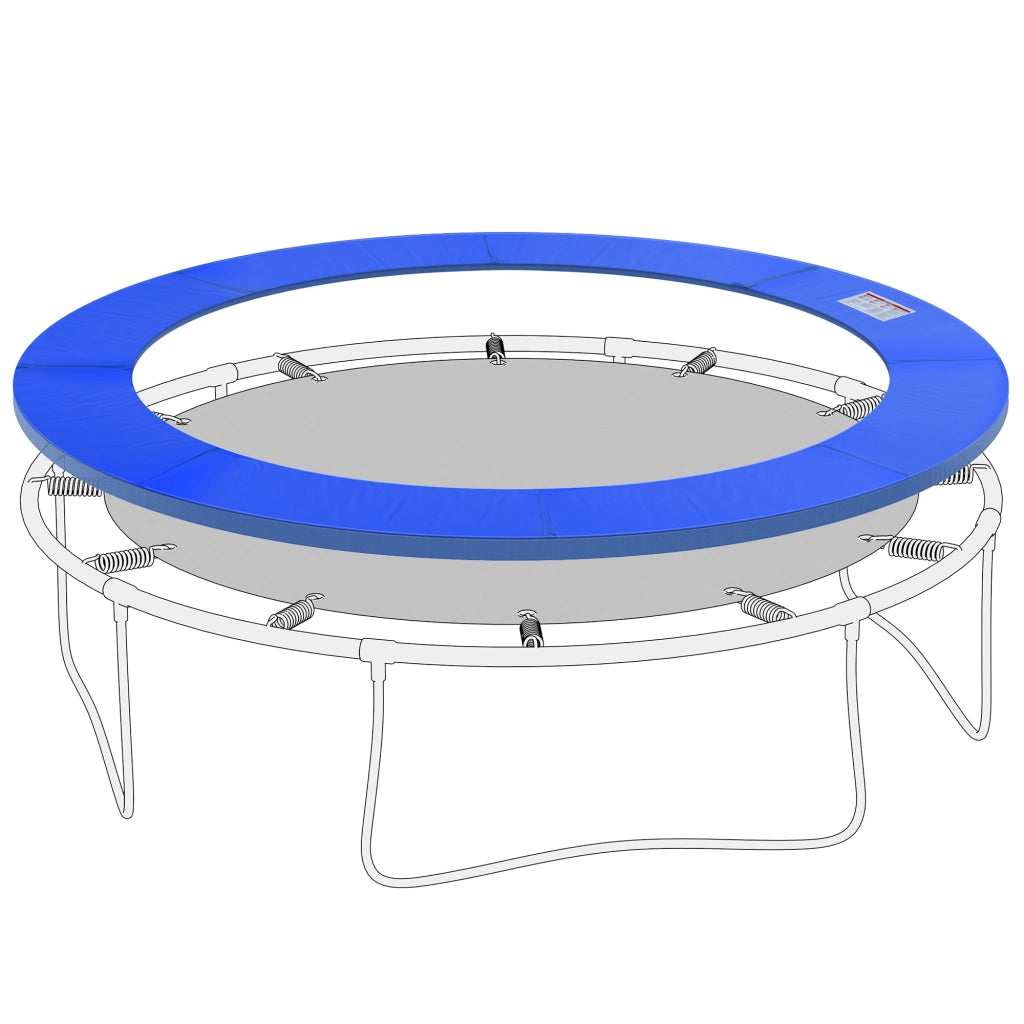 Copertura Imbottita Bordo Trampolino, Protezione per Tappeto Elastico Giaridno in Plastica, ?244cm, Blu