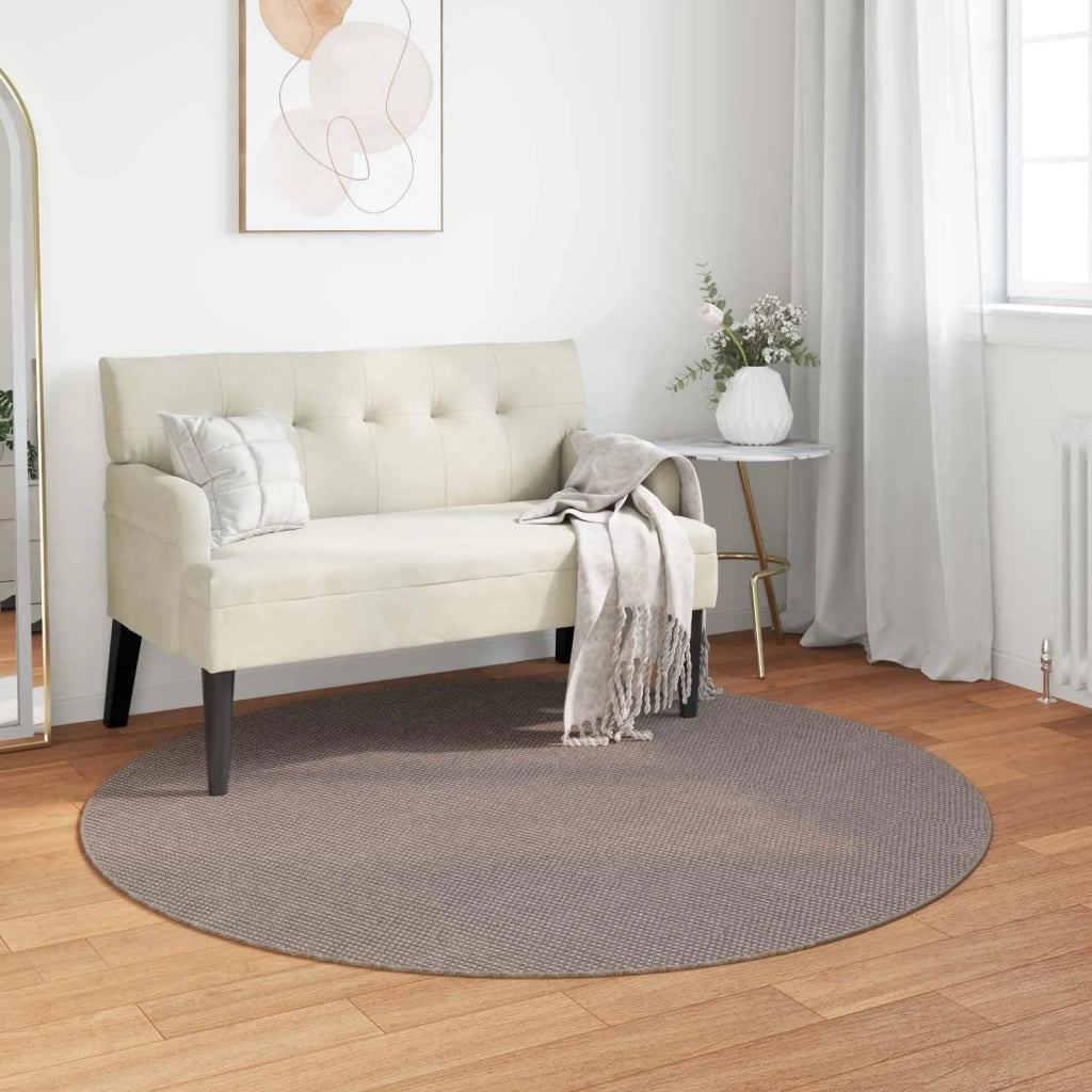 Tappeti per area | Tappeti a zone Rotondo LUGO Talpa ? 120 CM Poliestere