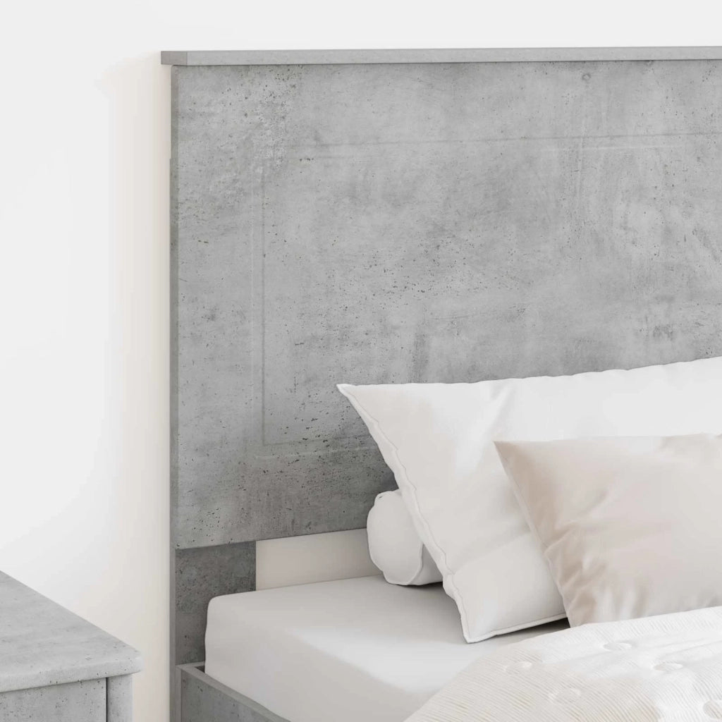 Testiera | Testata Grigio Cemento 100 cm Legno ingegnerizzato