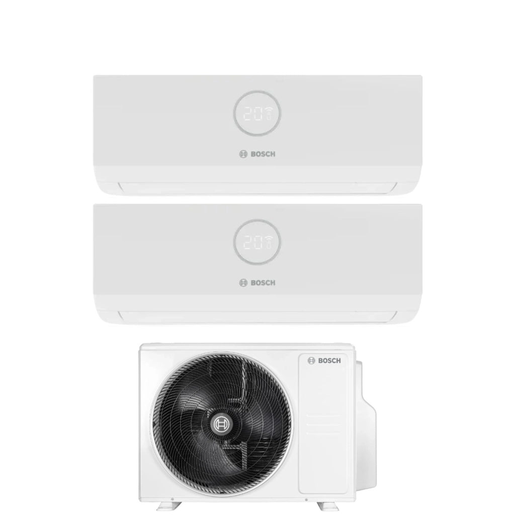 Condizionatore Dual Split Bosch Climate 3000i 9+12 con CL5000M 53/2 E R-32 Wi-Fi Optional