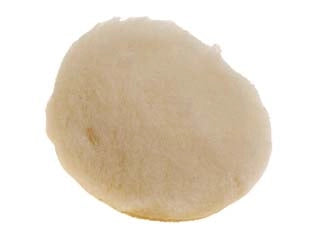 CUFFIE DI LANA D'AGNELLO CON FISSAGGIO A VELCRO- - ø mm.115 in blister PG 339.22 - 2 pezzi PG