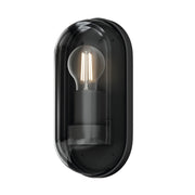 Maytoni applique moderna Candle 1 luce E27 IP65 nero alluminio