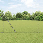 Palo della recinzione Grigio 50 x 1,5 m (maglia 36 mm)